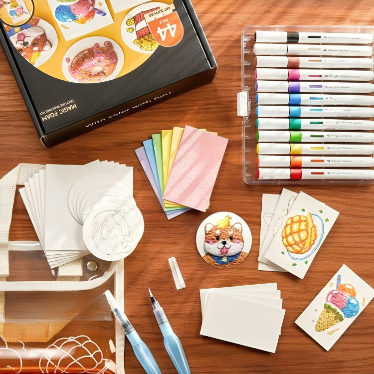 3D Puffy Paint Pens