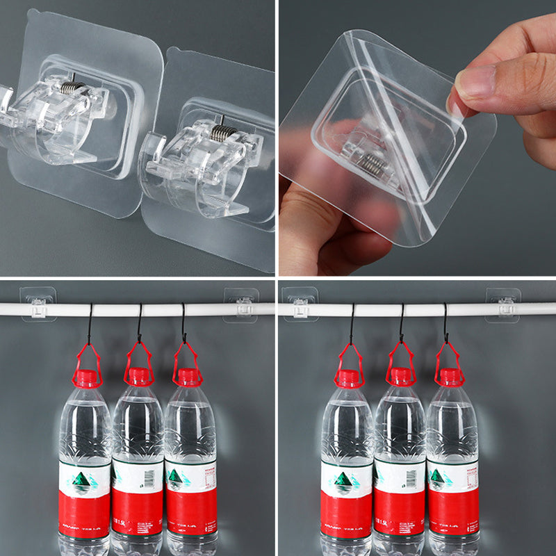 Adjustable Hanging Rod Clamp - No Damage | Durable