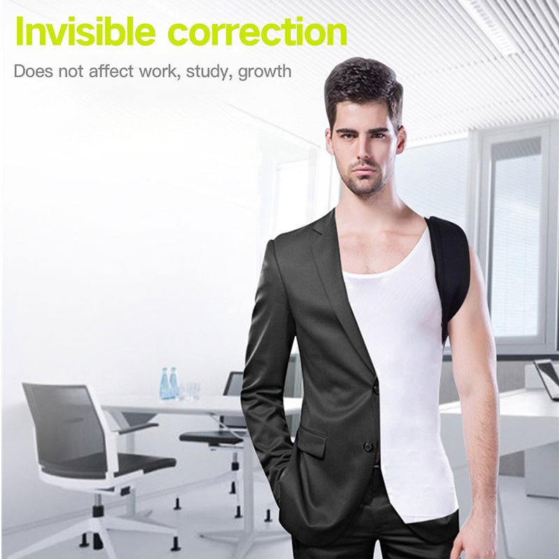 Adjustable Posture Corrector: Back and Shoulder Support for Daily Use