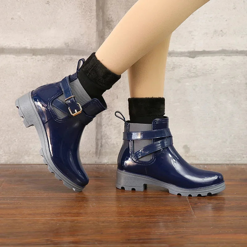 Ankle-High Waterproof Boots