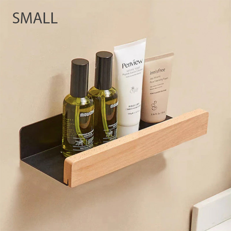 Bathroom Shelves for Modern Organization with a Warm and Minimalist Design