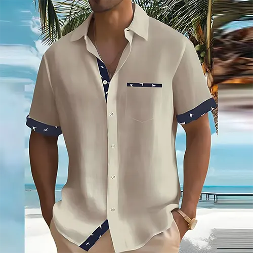 Breathable Short-Sleeve Everyday Shirt