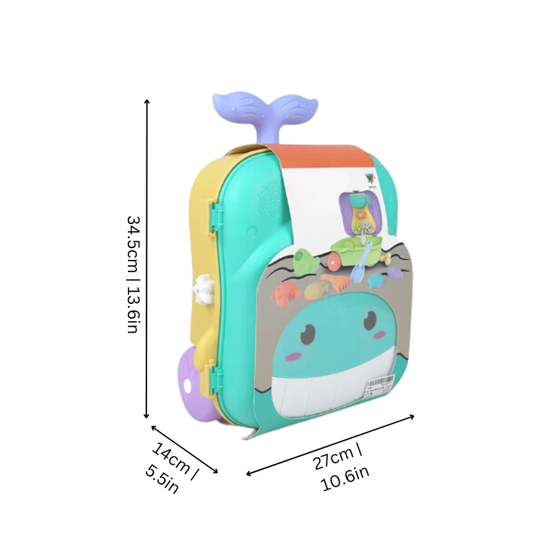Children's Lightweight Beach Cart Toy Set