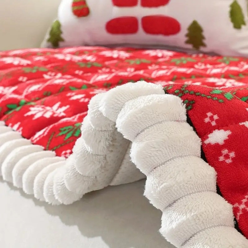 Christmas Winter Sofa Cover