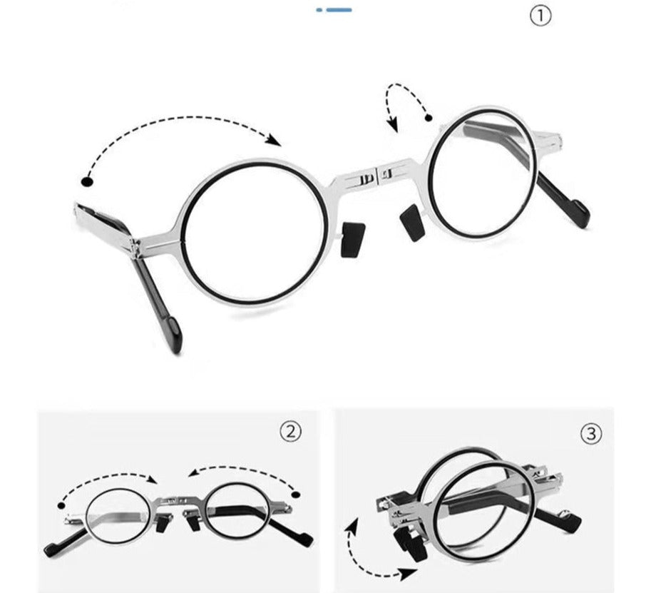 Compact Foldable Reading Glasses