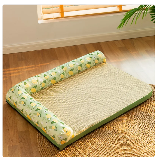 Cooling Mat for Cats with Raised Rim