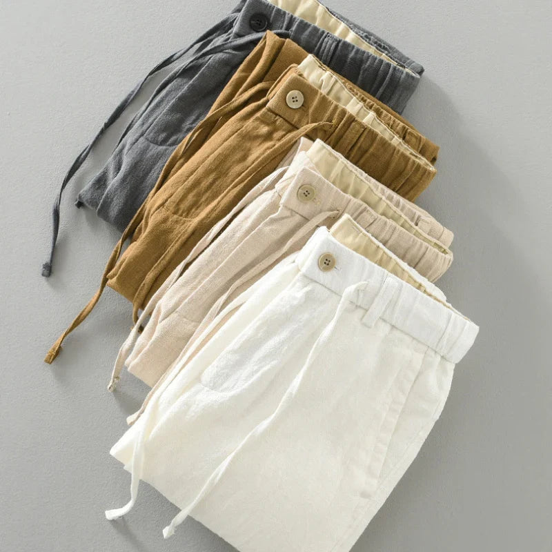 Cotton-Linen Pants