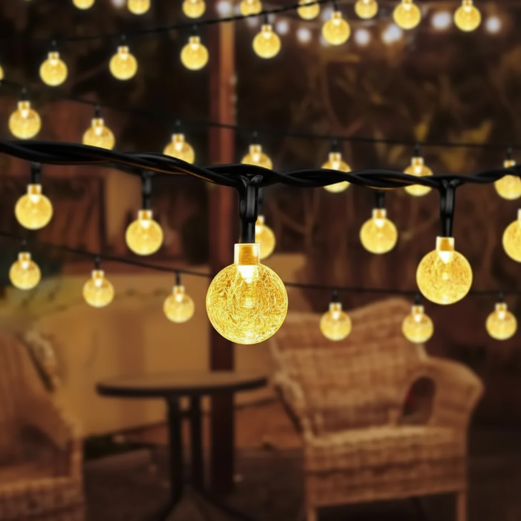 Decorative String of Globe Lights