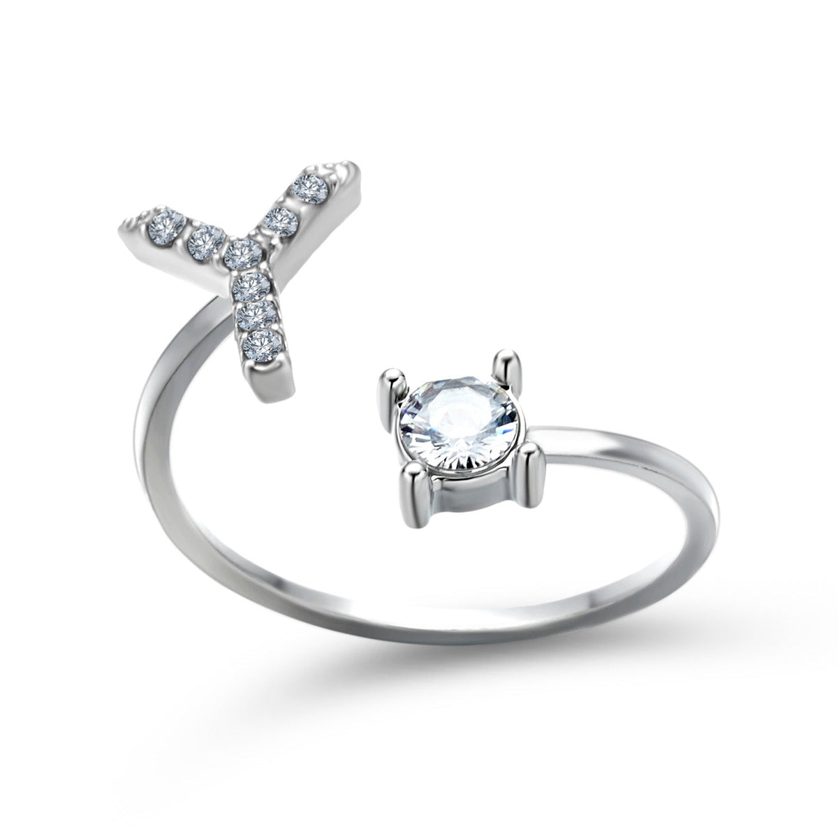 Elegant Initial Ring to Keep Memories Alive
