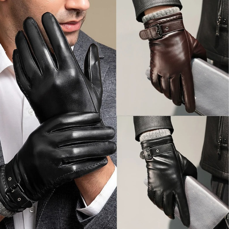 Elegant Men's Touchscreen Gloves