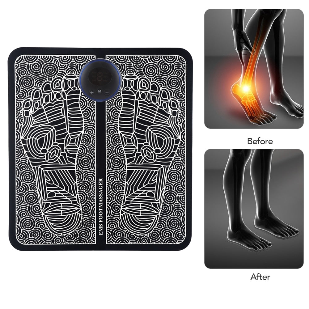 EMS Foot Stimulator with Acupressure and Circulation Improvement