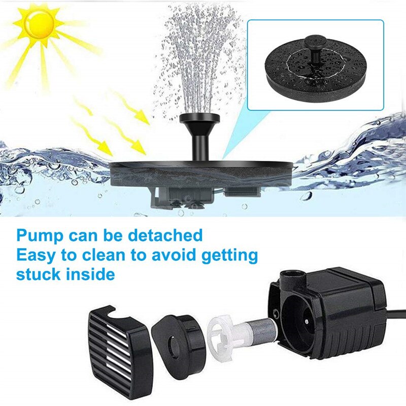 Floating Solar Fountain