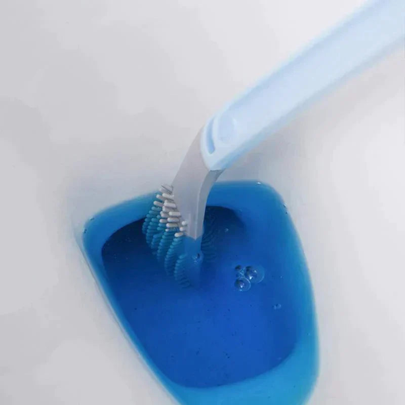 Hygienic Toilet Brush with Flexible Head