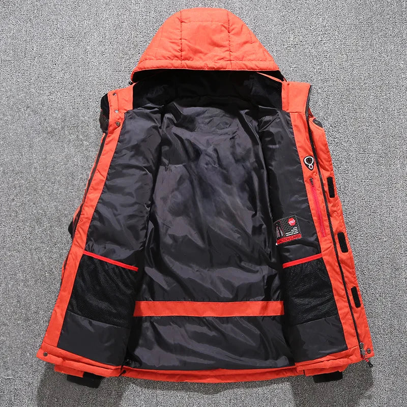 Insulated Hooded Parka for All Climates
