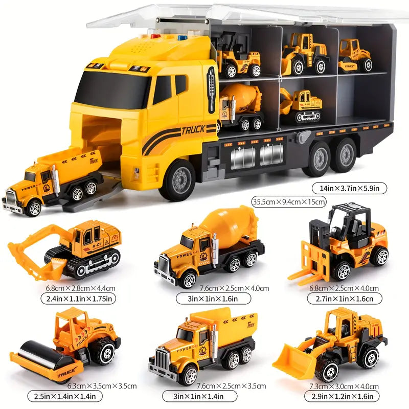 Interactive Kids' Building Set - Educational Vehicle & Tool Set