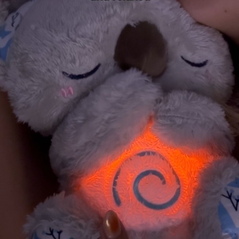 Interactive Koala Sleep Companion – Natural Breathing Rhythm for a Sense of Security