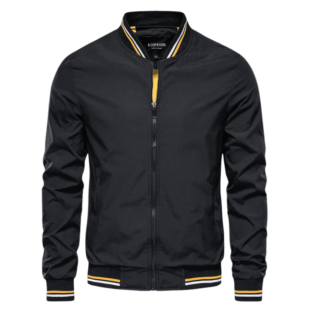 Lightweight Water-Repellent Bomber Jacket