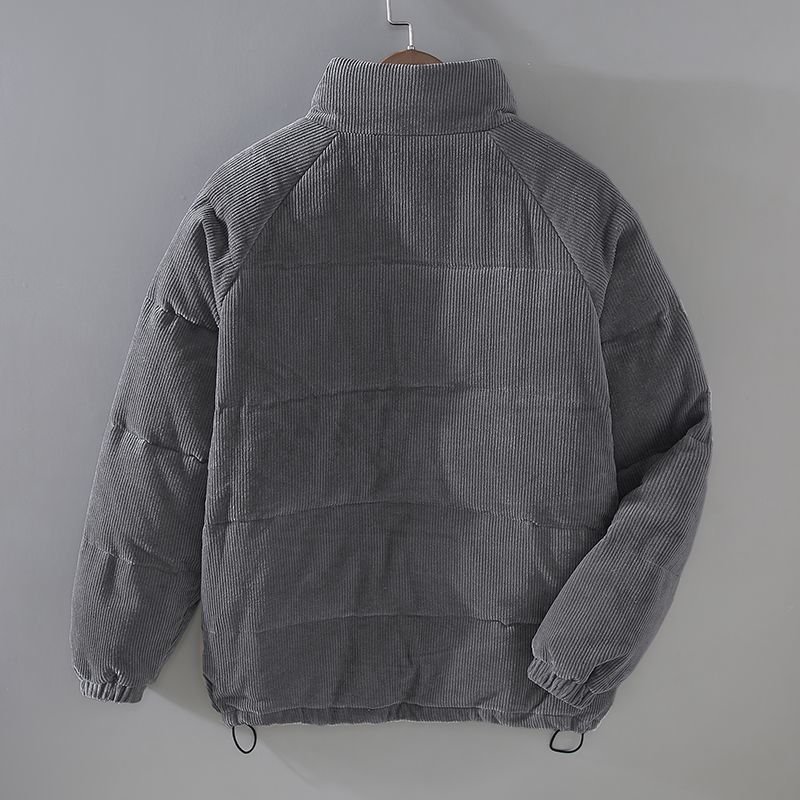 Men's Corduroy Puffer Jacket