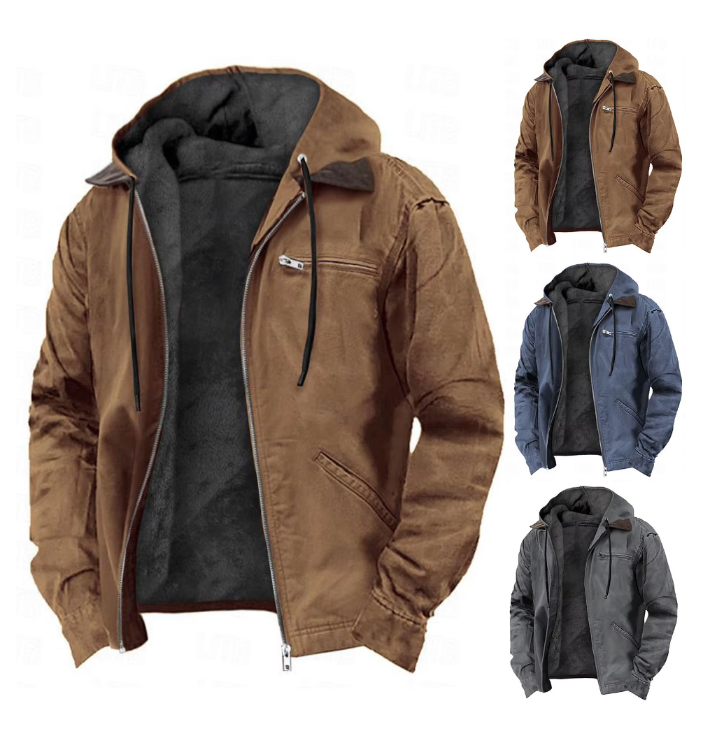 Men's Hooded Full-Zip Jacket