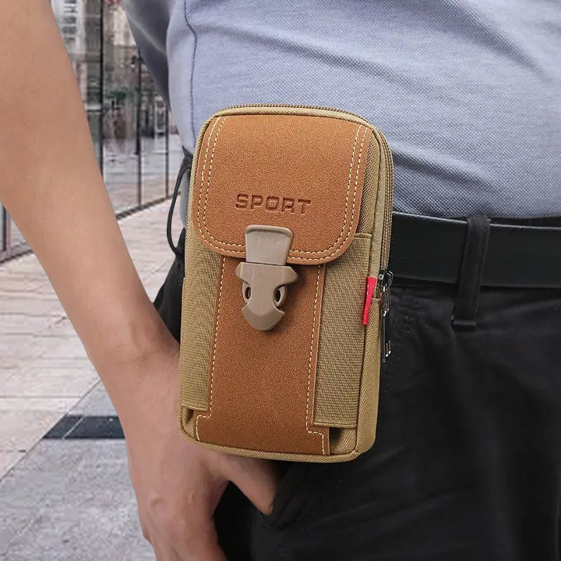 Men's Multifunctional Belt Phone Pouch