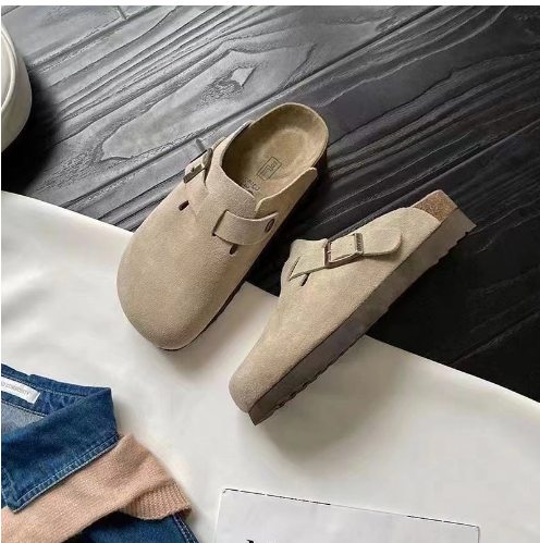 Men's Slip-On Clogs with Buckle