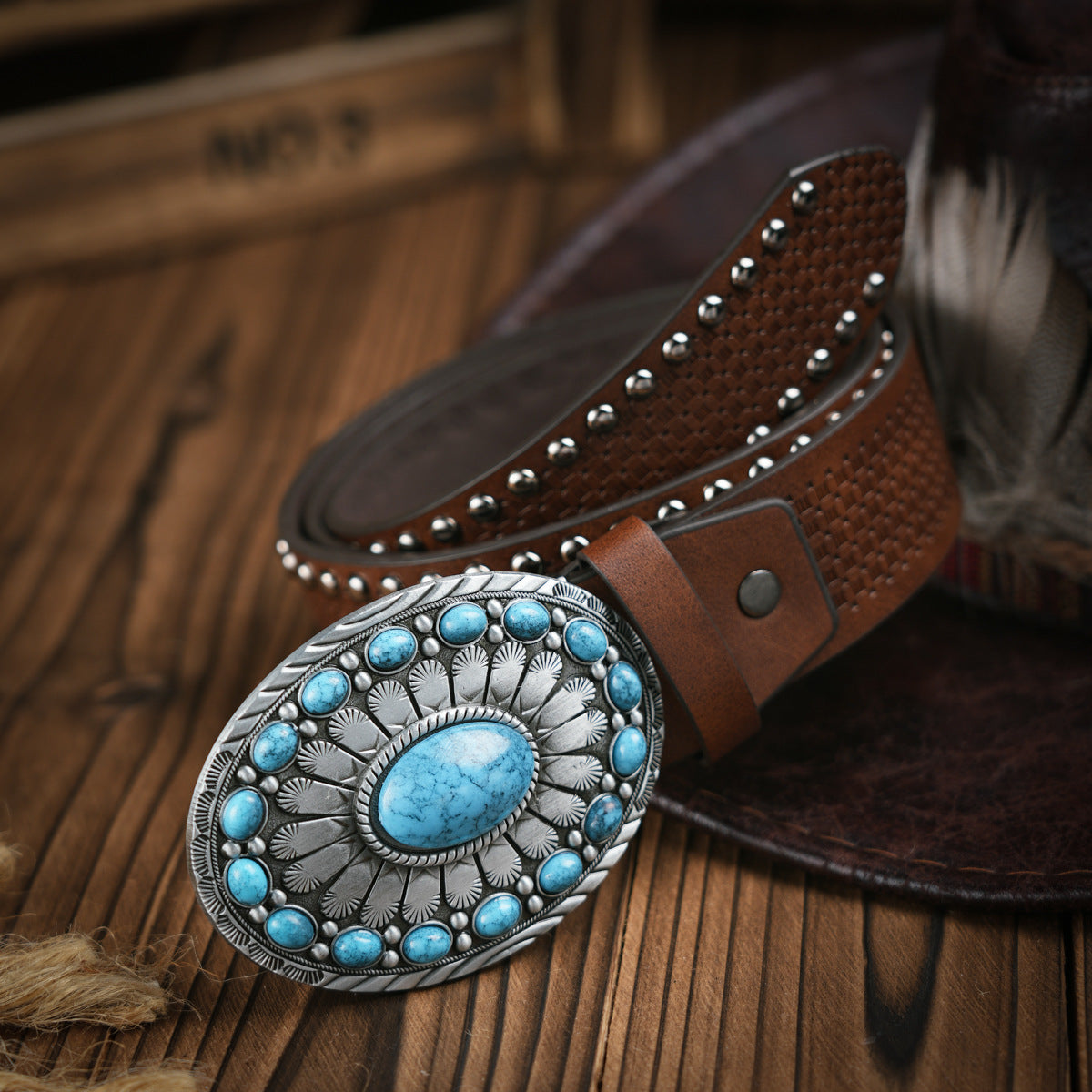 Men's Western Belt