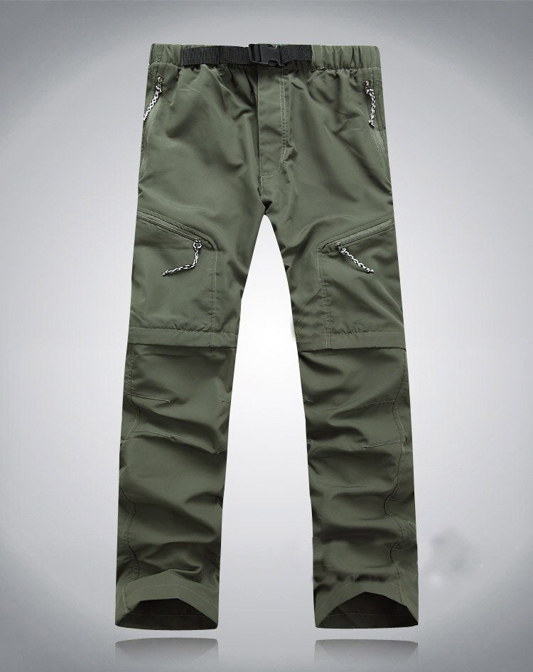 Men's Zip-Off Convertible Hiking Trousers