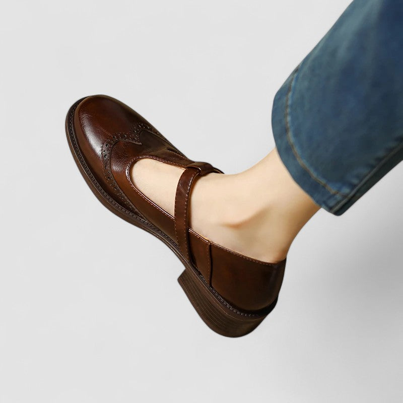 Orthopedic T-Strap Heels