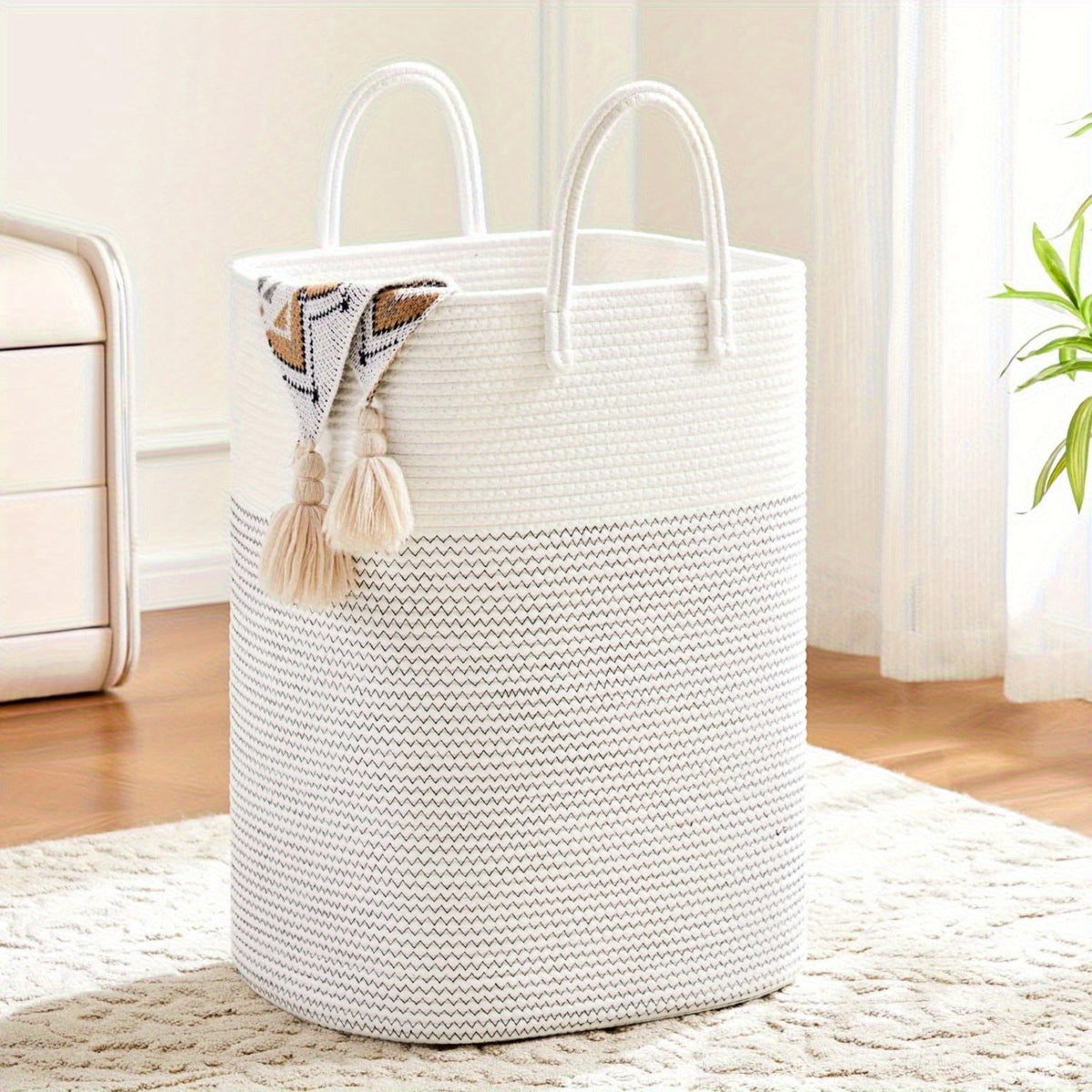 Oversized Woven Storage Bin
