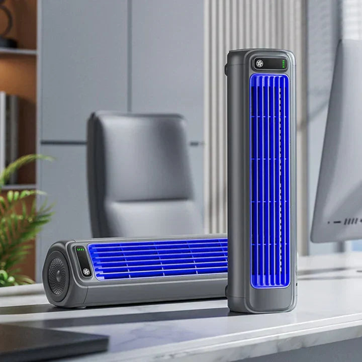 Rechargeable Cordless Bladeless Fan Air Cooler