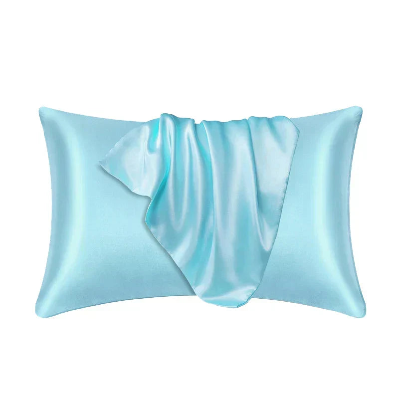 Satin Pillowcase with Hidden Zipper Closure