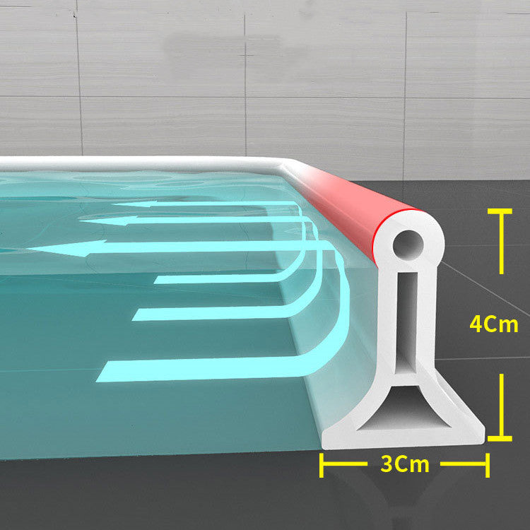Shower Water Retention Seal – Keeps Bathroom Floors Dry and Prevents Slips