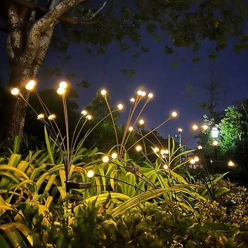 Solar Outdoor Firefly Garden LED Lights