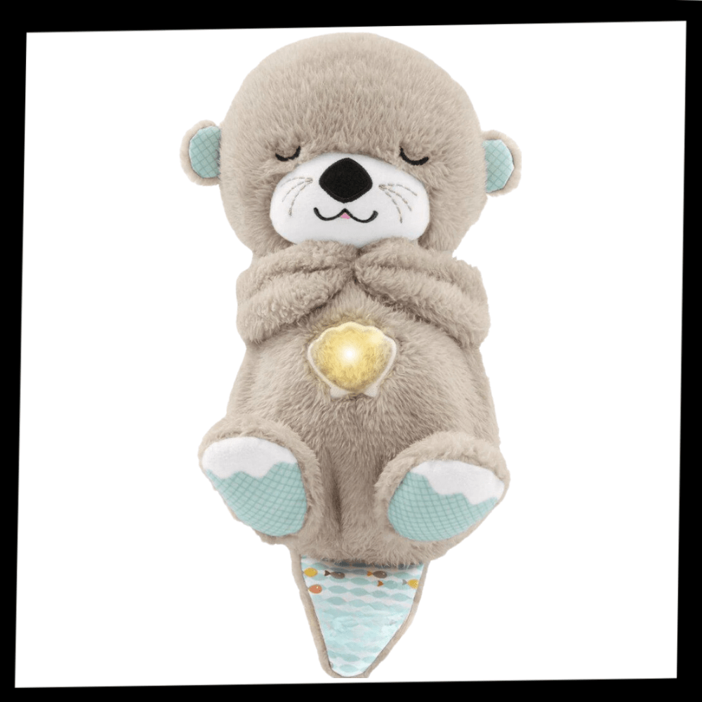 Soothing Plush Otter with Womb-Like Motion Sensation
