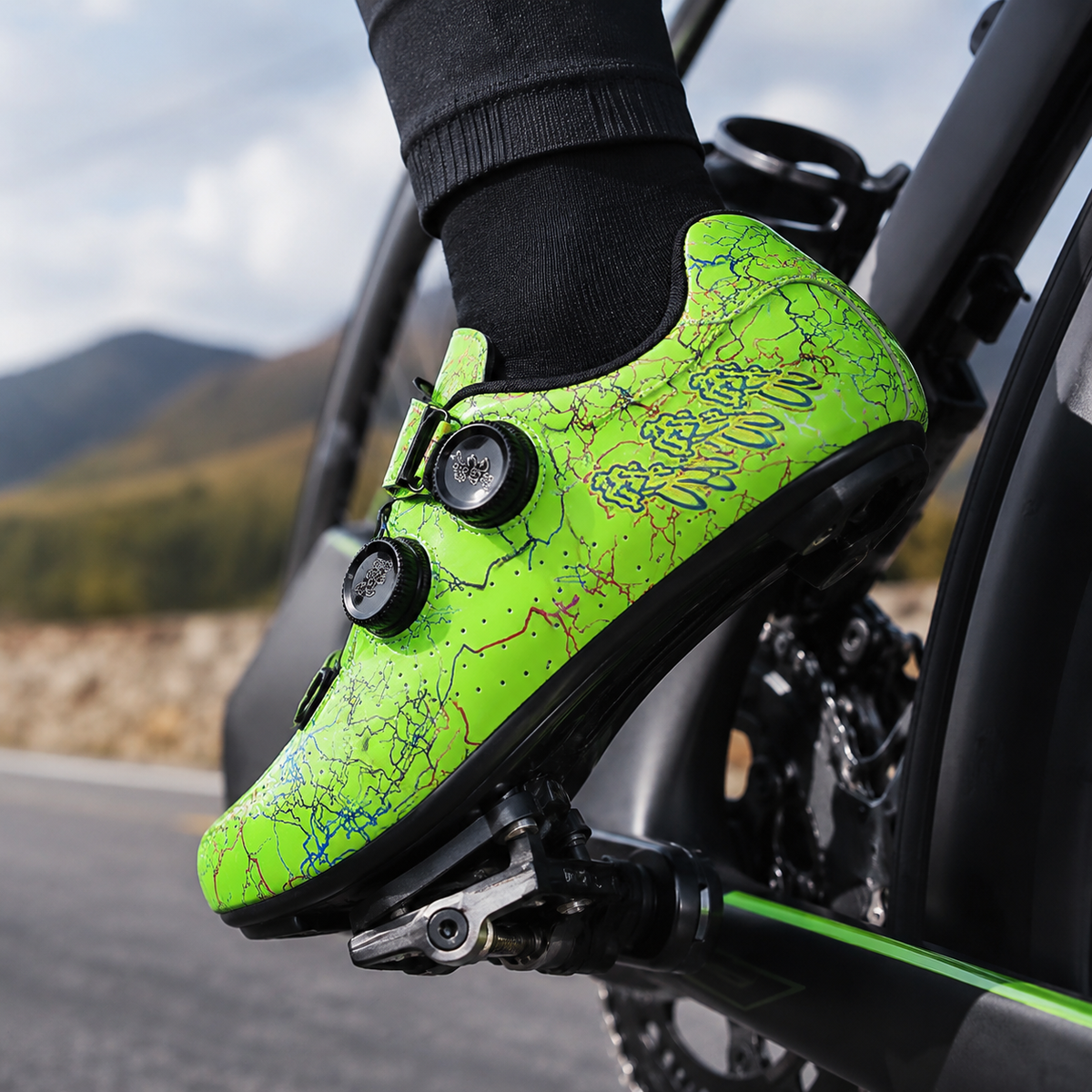 SPD-Compatible Dial-Fit Cycling Shoes