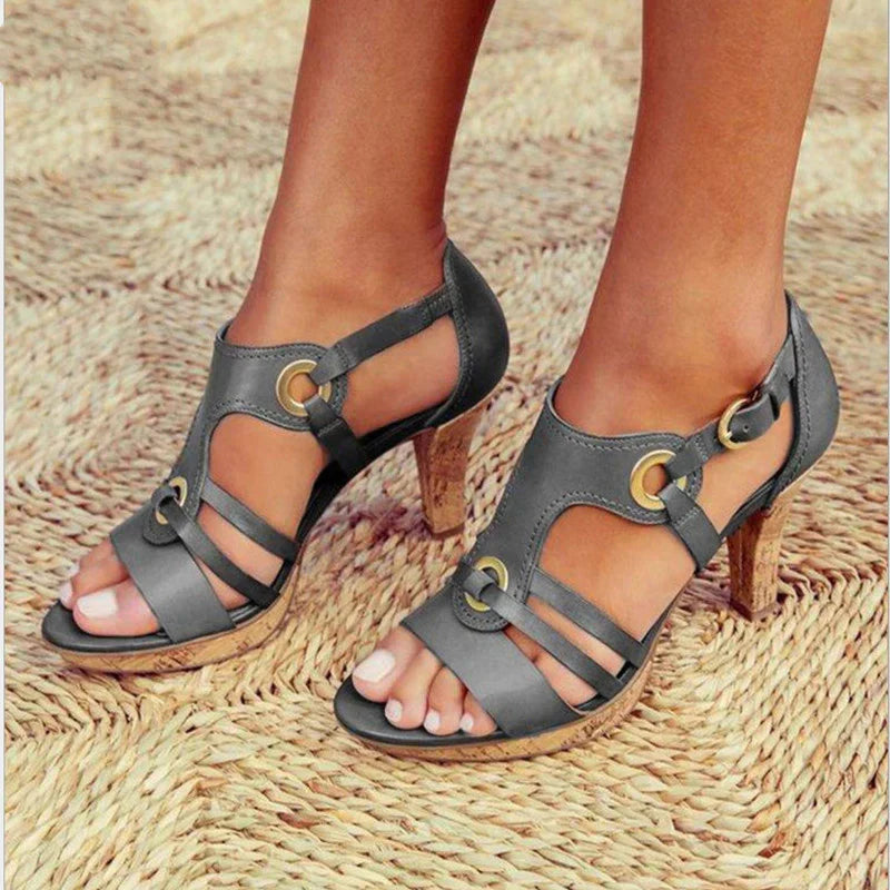 Strappy High Heels