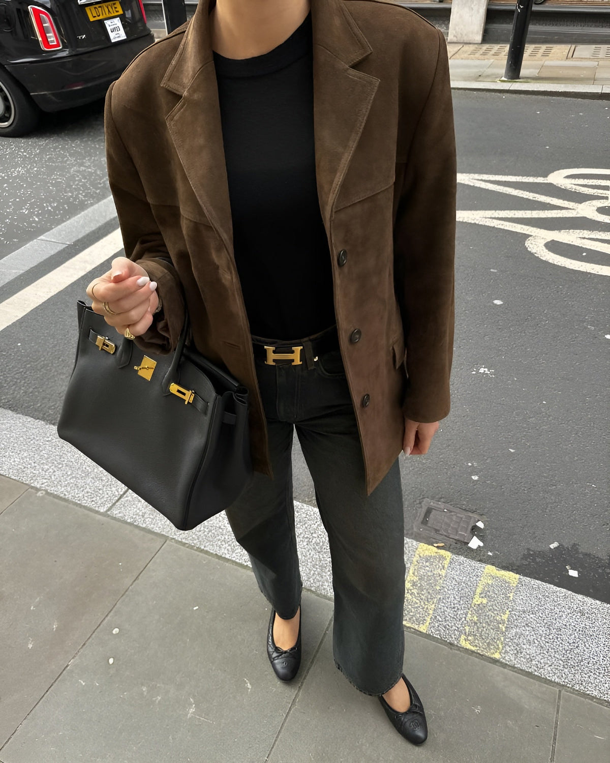 Suede Blazer