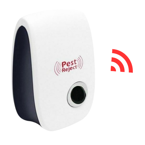 Ultrasonic Squirrel Repeller Device - Pest Control to Deter Squirrels in 48 Hours for Gardens & Yards