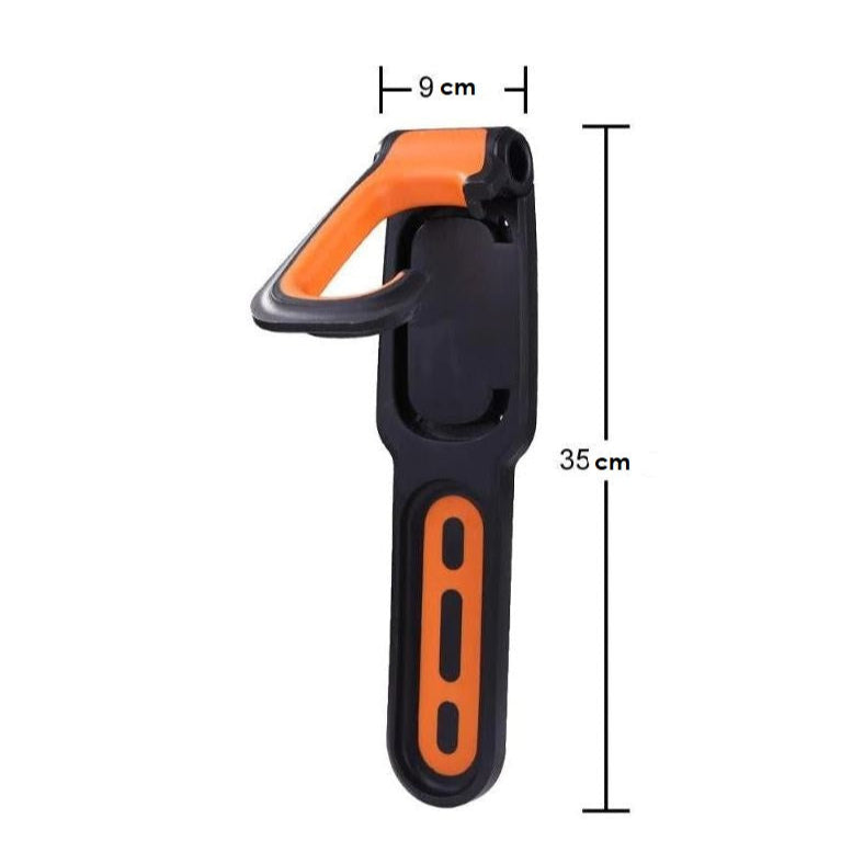 Wall-Mounted Bike Hanger Hook with Secure Grip and Rear Wheel Support