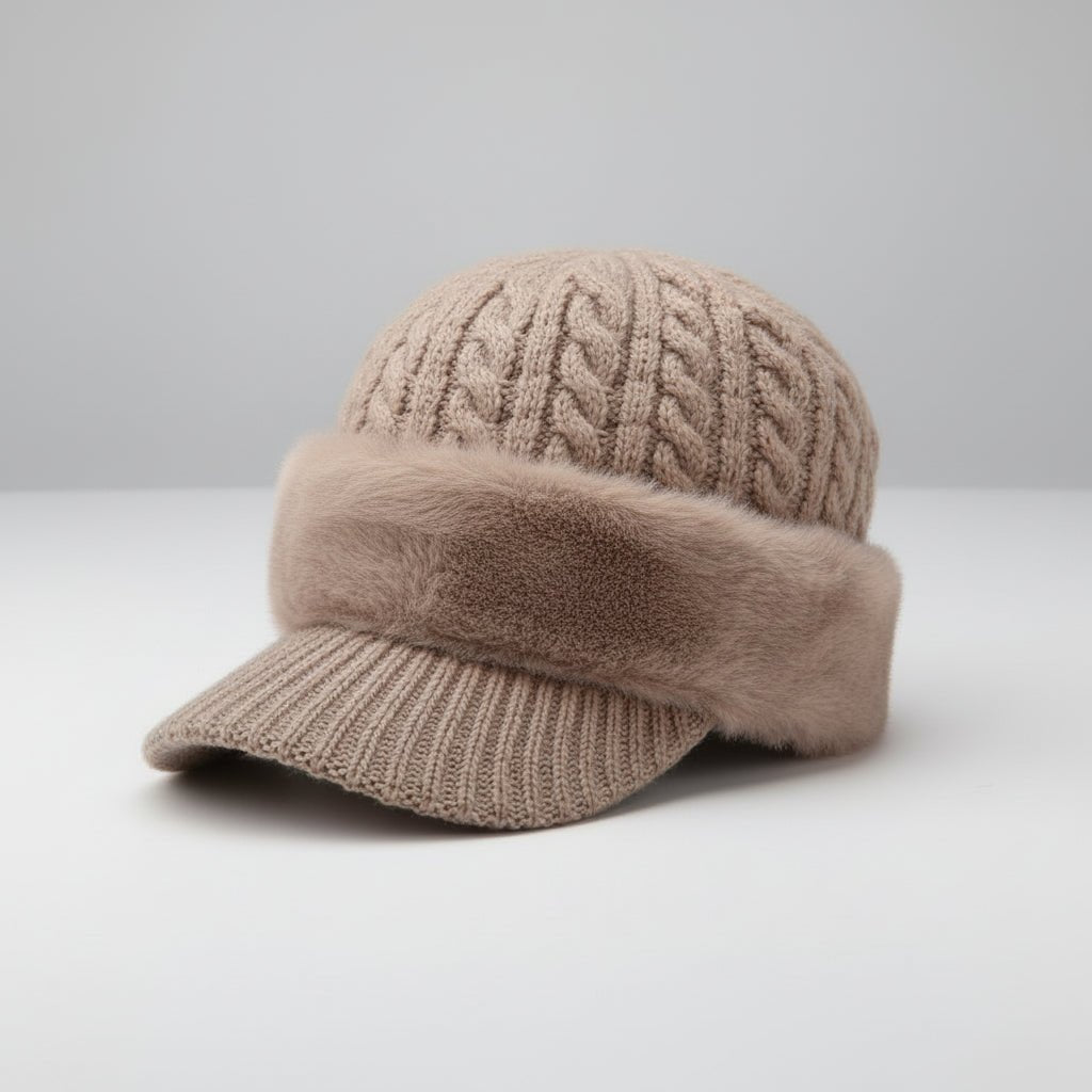 Warm Winter Hat with Integrated Ear Protection