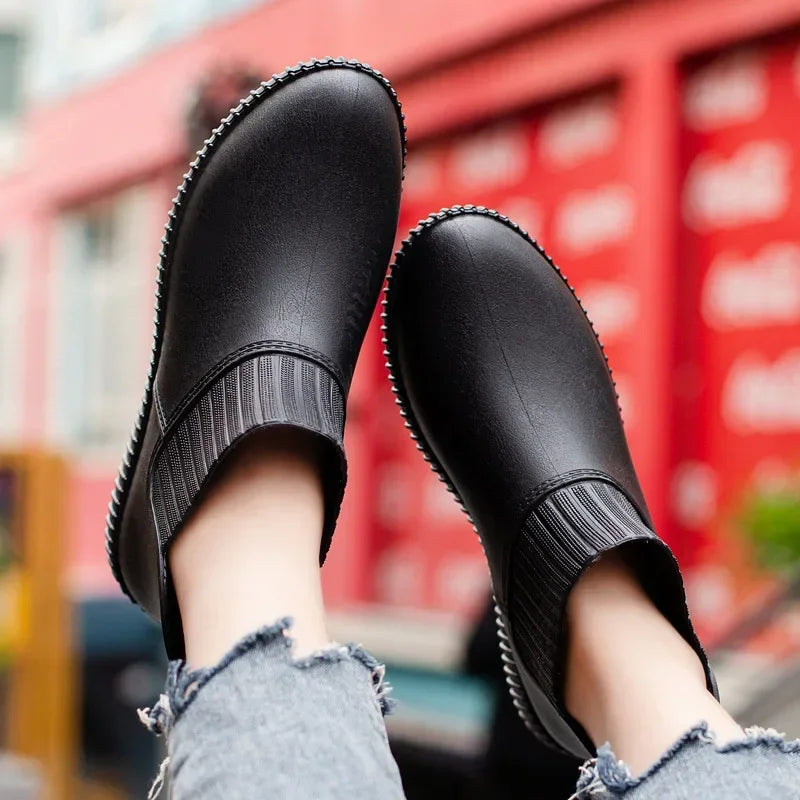 Waterproof Ankle Rain Boots