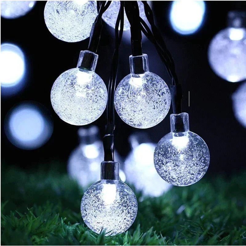 Waterproof Outdoor Solar LED Garden String Lights