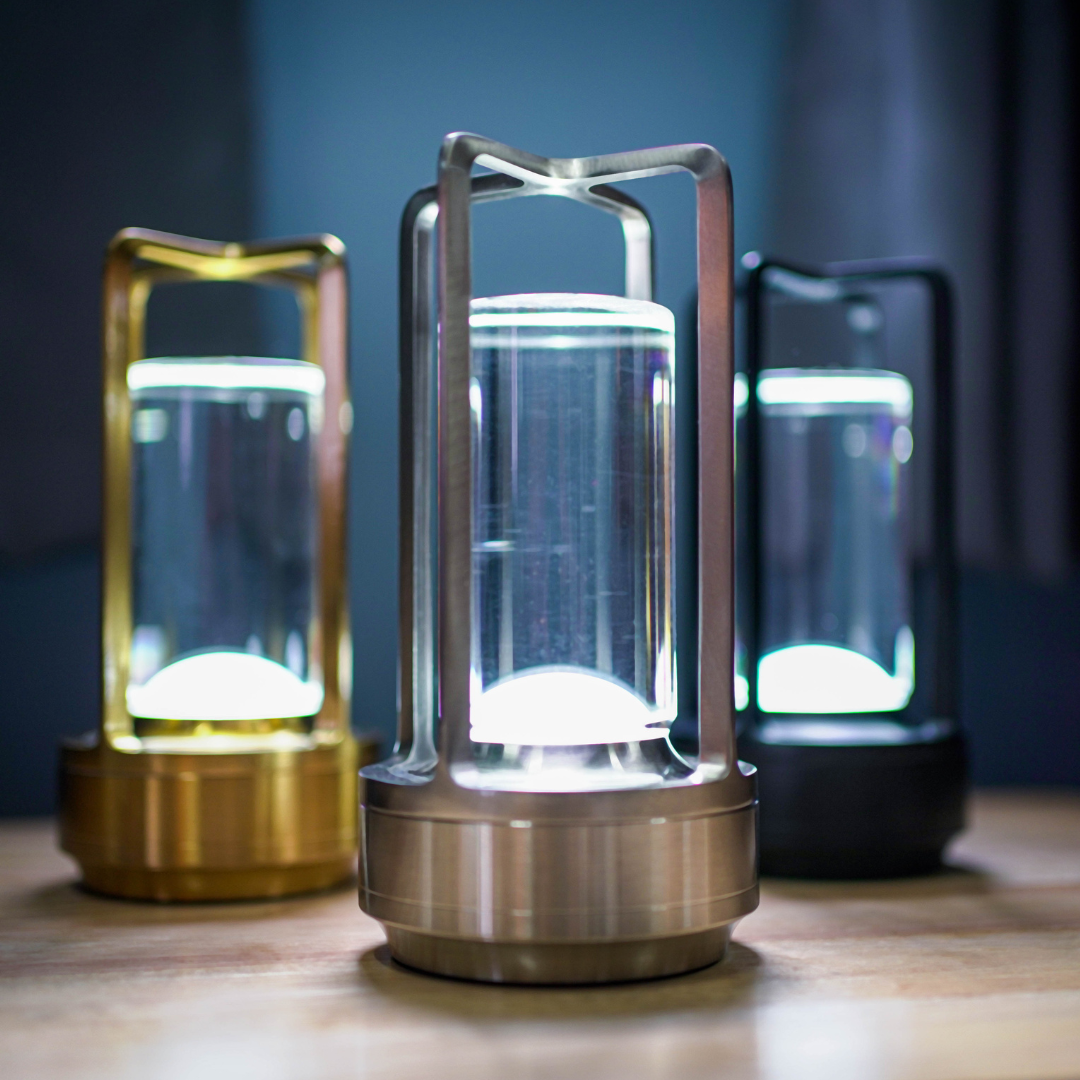 Wireless Rechargeable Crystal Lantern