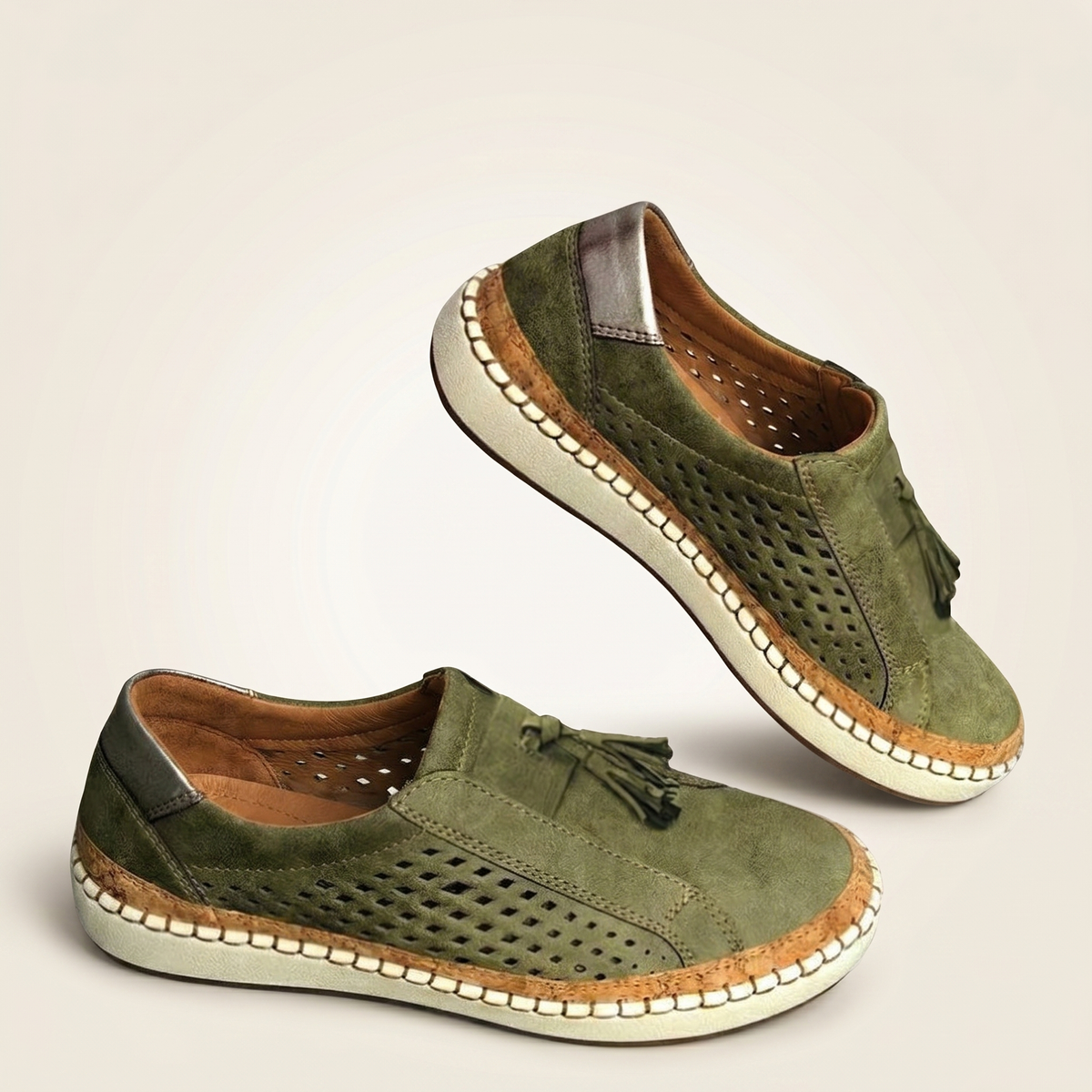 Women's Breathable Slip-On Sneakers | Comfortable Orthopedic Everyday Walking Shoes