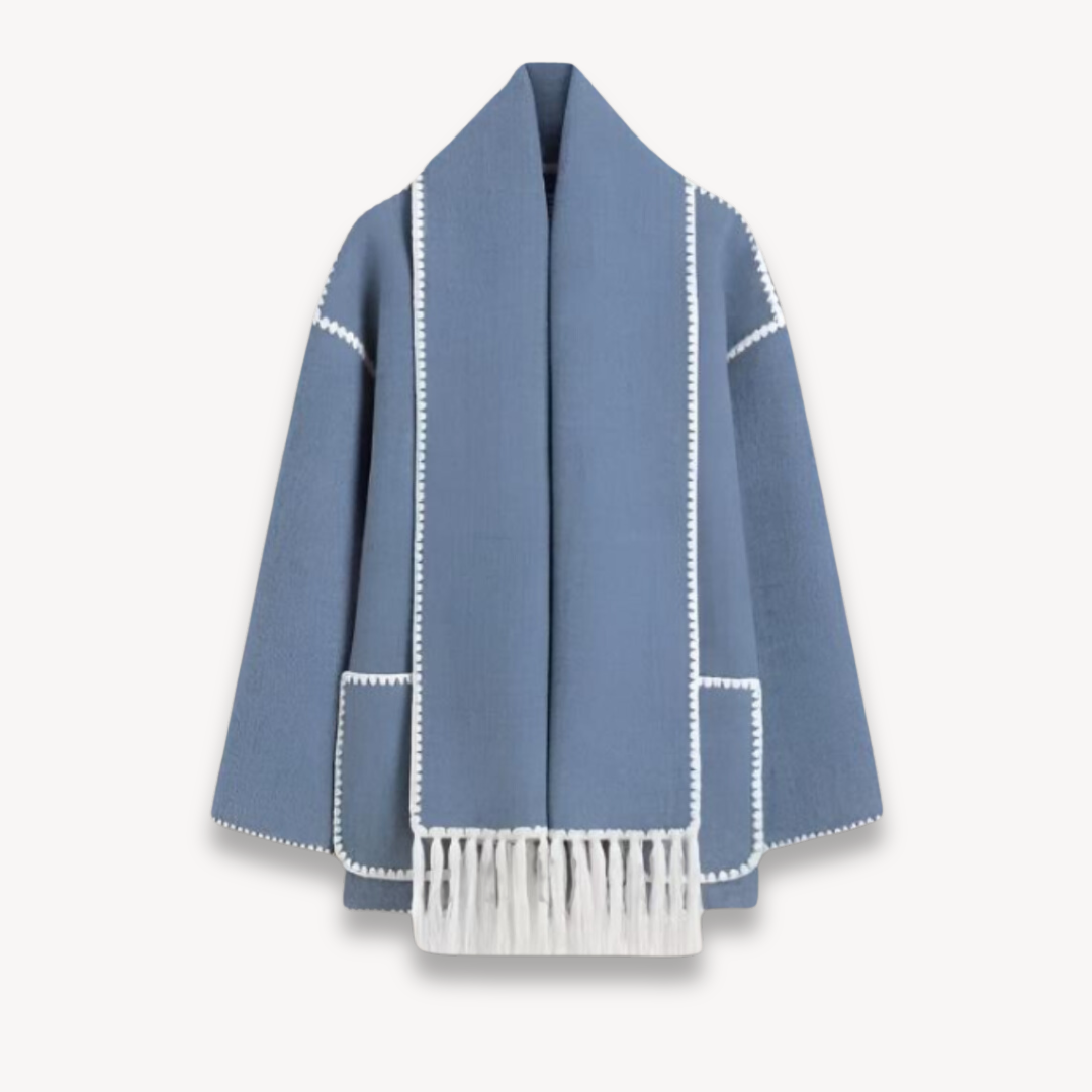 Women's Cape-Front Short Jacket