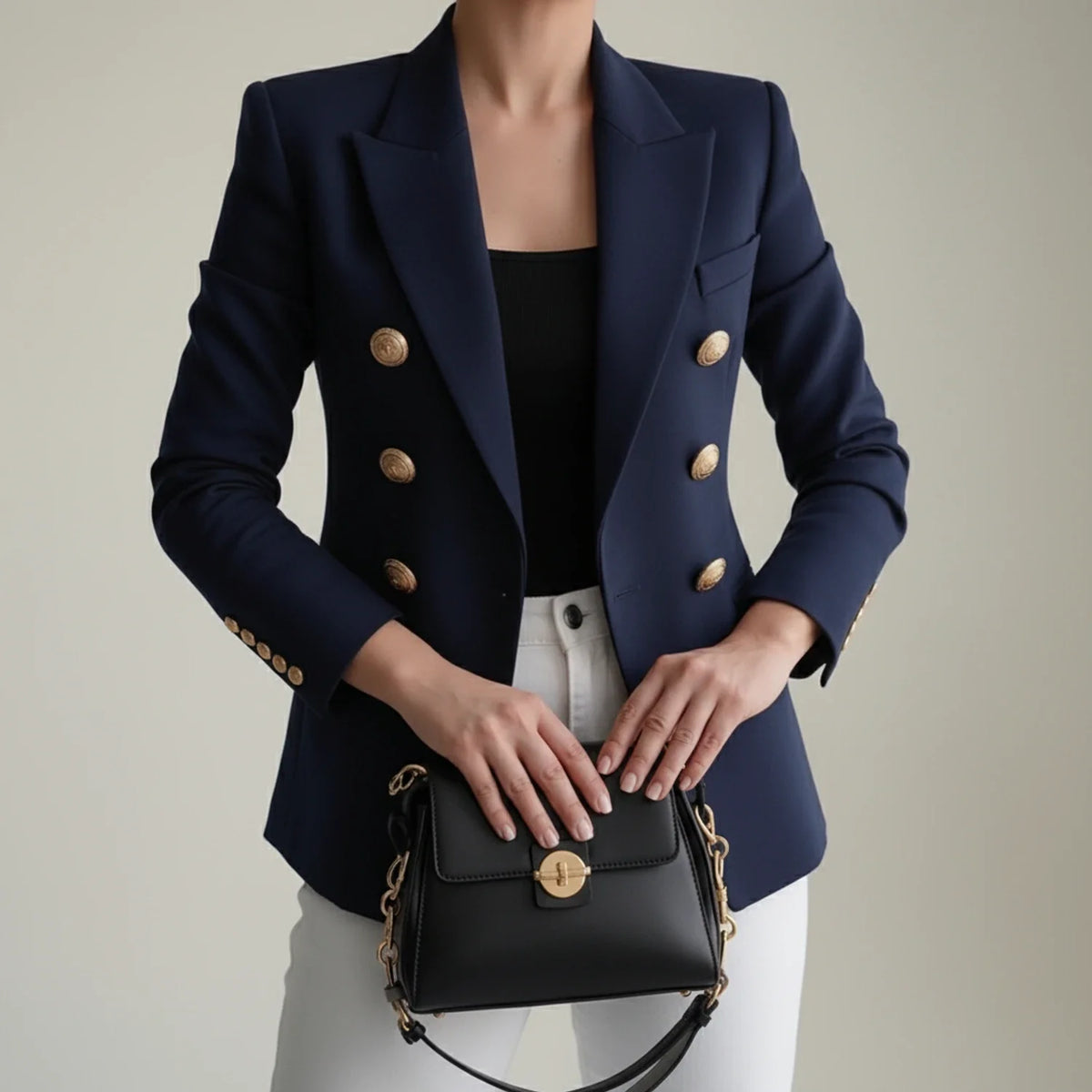 Women's Double-Breasted Blazer