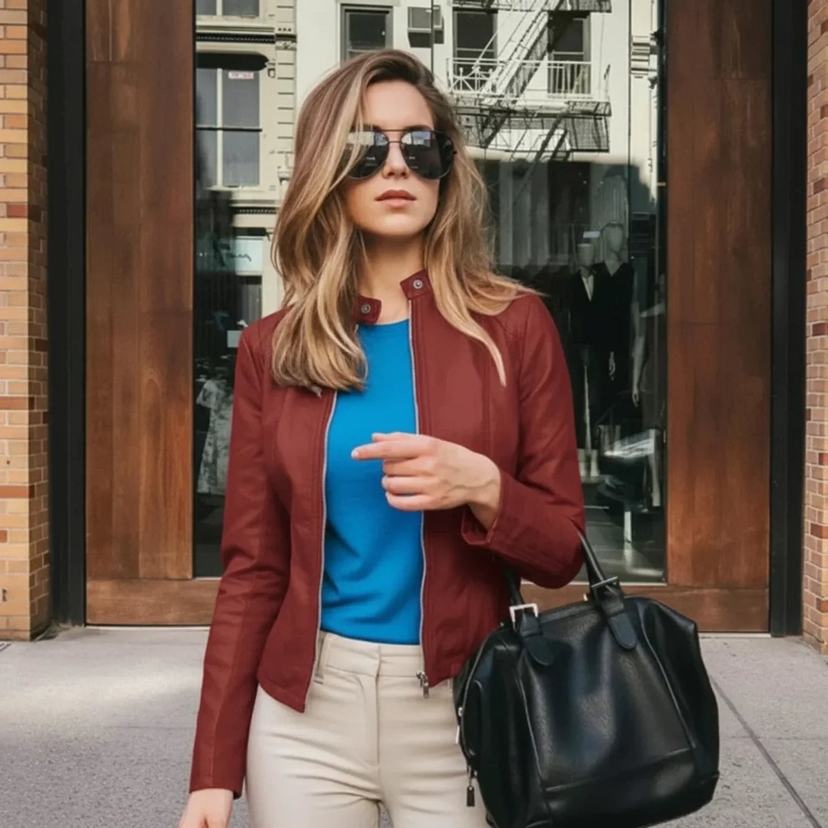Women's Leather Jacket