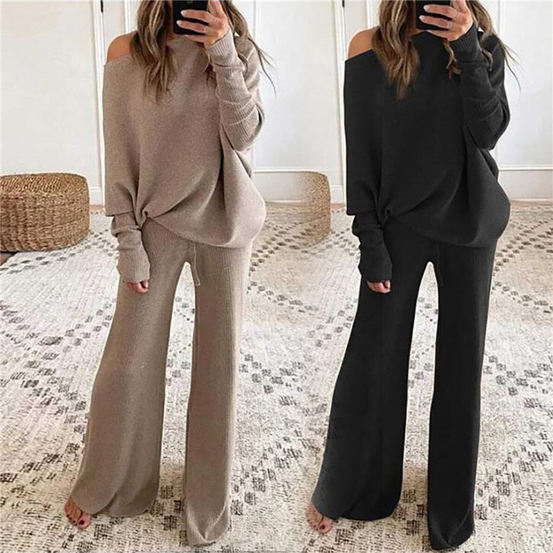 Women's Plus Size Loungewear Set