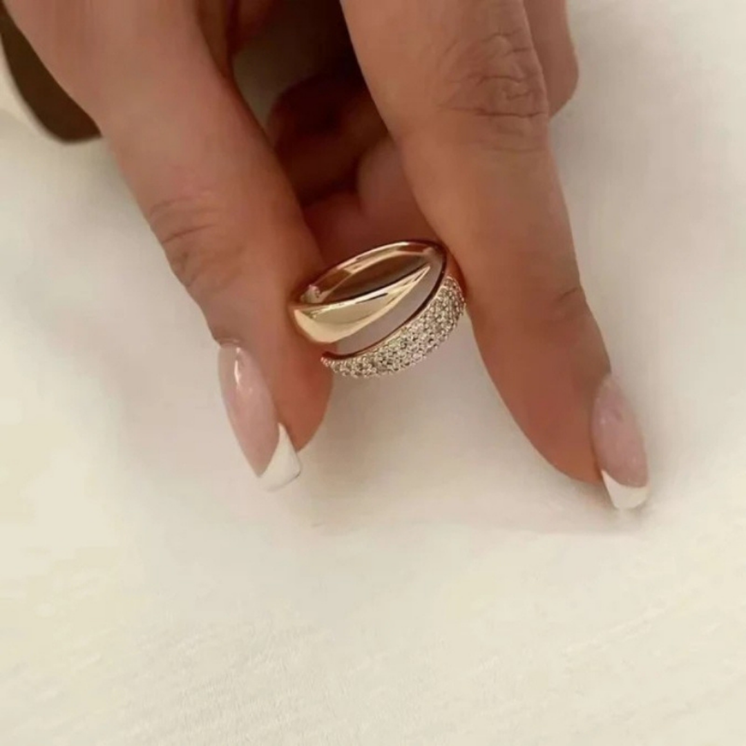Women's Ring - Adjustable and Elegant with Subtle Shine