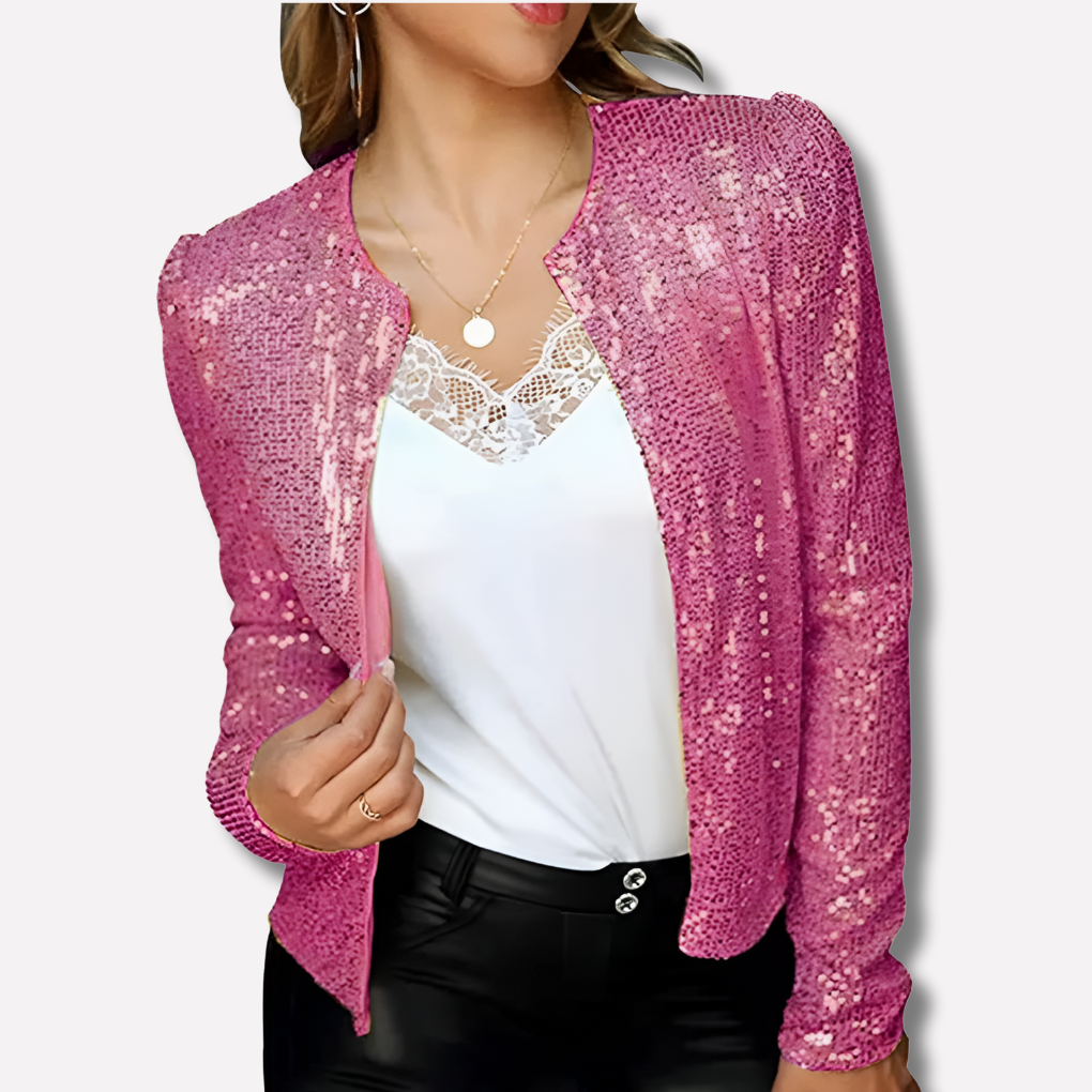 Women's Sequin Blazer Jacket